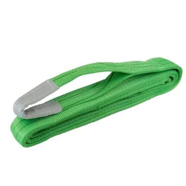 Imagem de Cinta de Elevaçao de Carga 2 Toneladas 5 Metros Reforçada Guincho Reboque Caminhao Obra Construçao