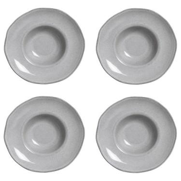 Imagem de Conjunto de Pratos para Massa/Risoto 04 Peças Orgânico Dust Porto Bras