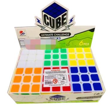 Imagem de cubo magico ultimate 3x3x3 borda branca profissional - cube