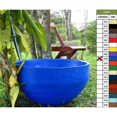Imagem de Vaso Planta 60x30 Bacia Polietileno - BGPLASTICOS, AZUL ARARA 009