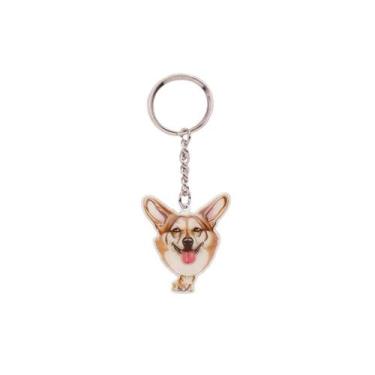 Imagem de Chaveiro Heads De Metal - Pembroke Welsh Corgi - The Heads