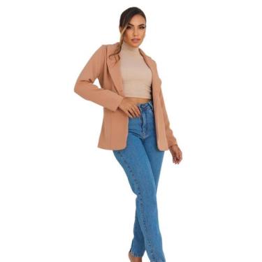Imagem de Blazer feminino Alfaiataria Social Moda Elegante Feminina - Laura e-Co
