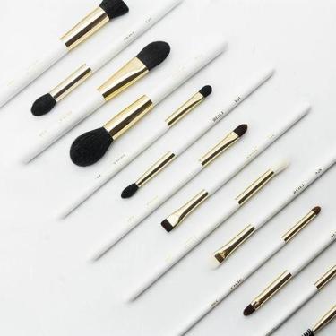 Imagem de Kit Pincel De Maquiagem, Base, Olhos, Mistura, Cabelo De Cabra - ElaSh