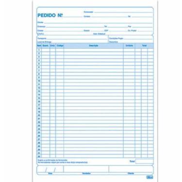 Imagem de Bloco pedido 1/18 (1/4) 2vias 40f 151572 / 20bl / tilibra