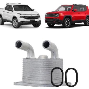 Imagem de Resfriador trocador de calor x1 argo toro cronos 7089720 - GENUINE