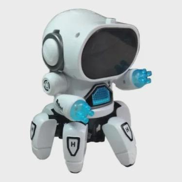 Imagem de Brinquedo Robô Dançarino Amigo Legal com Som Luzes 3d E Movimenta. - t