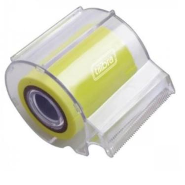 Imagem de Tili Notes Adesivo Roller Amarelo C/Dispenser 50mmx5m Tilibra
