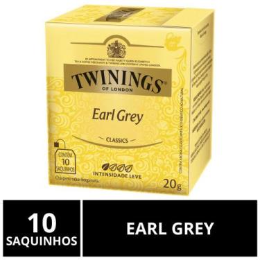Imagem de Chá Twinings, Chá Earl Grey, Caixa 10 Saquinhos