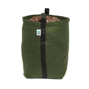 Imagem de Vaso De Plantas 30 Litros De Feltro Com Alças - King Pot, Verde