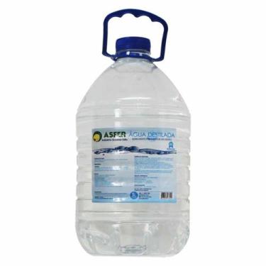 Imagem de Água Destilada Asfer - 5 Litros