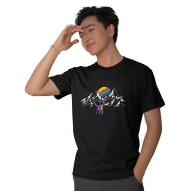 Camisa Patriótica Masculina Com Bandeira Americana - Manga Curta Para 4 De Julho
