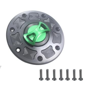 Imagem de Tanque de combustível de gás de alumínio CNC para motocicleta para EX500 EX500R ZX-6 ZX-6E ZX-6R ZX-7 ZX-7RR durante todo o ano ZX-9 ZX-9R ZX-11C ZX-11D ZRX-1100 ZRX-1200 ZX-11 ZXR-400 GPZ500 GPS.