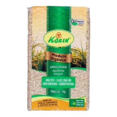Imagem de Arroz Agulhinha Integral Orgânico Korin 1kg