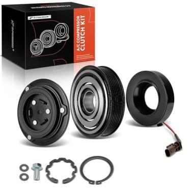 Imagem de A-Premium Kit de embreagem de compressor de ar condicionado compatível com Chevrolet Equinox 2016-2017, Impala 2014-2020, Impala Limited 2014 e GMC Terrain 2015-2017 e Buick LaCrosse 2013-2016 e