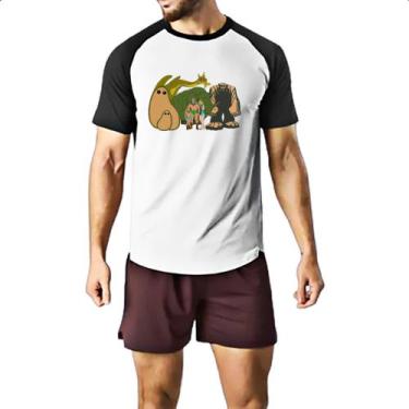 Imagem de Camiseta Raglan Nostalgia Os Herculoides Time - Alearts, EG