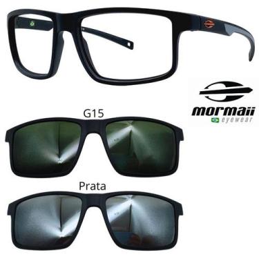 Imagem de Oculos Mormaii 6127 Swap 5 APJ com 2 Clipons - Escolha a Cor, G15, Pra