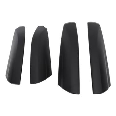 Imagem de GRCFUMO 4PCS O RACP DA RAÇA DO TRILO DE CATO, BLACE TELHET BOXELY BOXE TRACO RAÇA DO TAPA DO CAPA CHAPL da TAP, CAPÍTULO DO ÚLTIMO SEU RAID (Preto fosco)