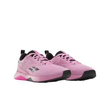 Imagem de Reebok Nanoflex Tr 2 feminino, Rosa jasmim/preto/rosa laser, 40