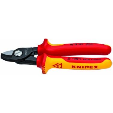 Imagem de KNIPEX Ferramentas – Tesouras de cabo, 1000 V isoladas (9518165US)
