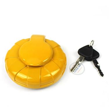 Imagem de SINOCMP Tampa de combustível VOE 14528922 com 2 chaves para peças de escavadeira Volvo EC140B EC160B EC180B EC240B EC290B EC700B EC460B EC360B EC330B