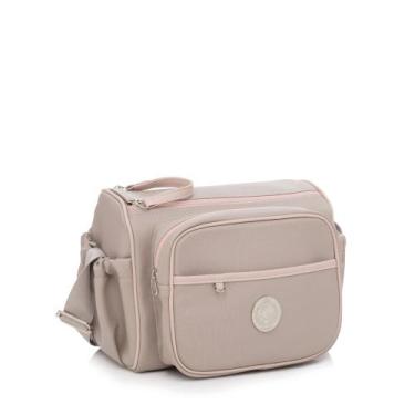 Imagem de Frasqueira Maternidade Lequiqui Napoli - Cinza Claro