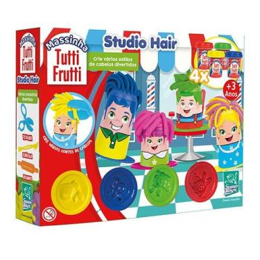 Imagem de Massinha Tutti Frutti Cabelo Studio Hair - Super Toys