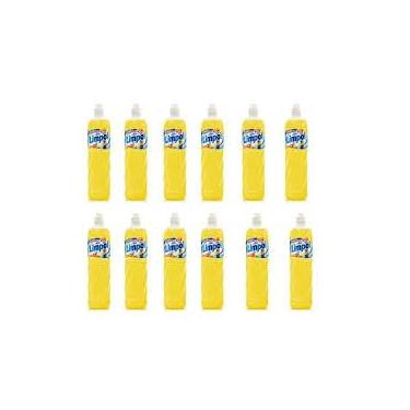 Imagem de 12 Detergente Limpol Neutro 500Ml Biodegradável -12unidades