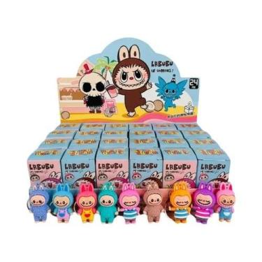 Imagem de Chaveiros Fofos De Anime Labubu Em PVC, Caixa Surpresa, Decorações, Pe