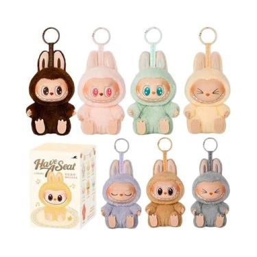 Imagem de Boneco De Mangá Fofo Popmart Labubu Blind Box, Decoração De Mesa, Pres