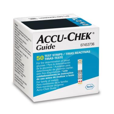 Imagem de Tiras para Controle de Glicemia Accu-Chek Guide 50 Tiras
