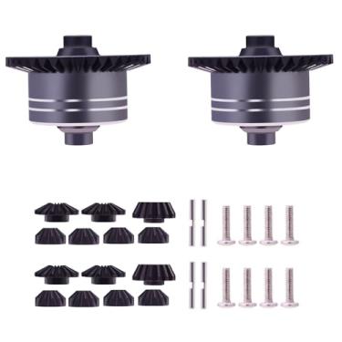 Imagem de Mesimsple 2PCS 7075 Alum Differential Gear Kit for Tamiya XV02 TT02 TT02B Front Rear Diff RC Car Upgrade Parts