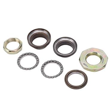 Imagem de lyrlody Kit de Rolamentos de Rolamentos de Direção Conjunto de de Caule para Direção para GY6-50/60/80cc Com Alta Resistência de Aço de Aço Desempenho Estável