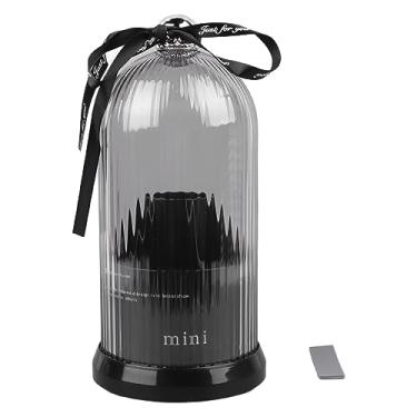 Imagem de Porco de maquiagem Pusher Storage Organizador de maquiagem rotativo de 360 graus Suporte à prova d'água à prova d'água para batom cosmético (Preto)