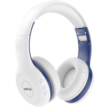 Imagem de Fones de ouvido Bluetooth EarFun K2 Kids Volume Limited White