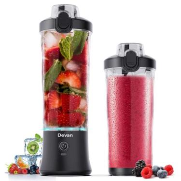 Imagem de Liquidificador portátil Devan 270W à prova d'água USB recarregável