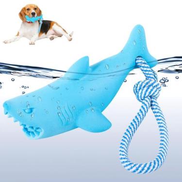 Imagem de Brinquedo flutuante CouboNtail Dog Chew Toy para mastigadores agressiv