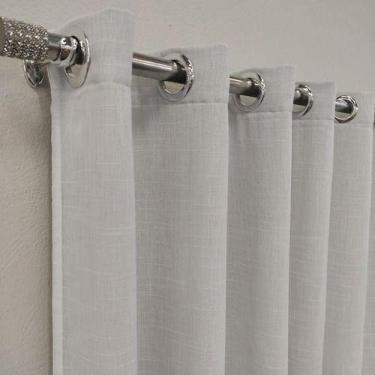 Imagem de Cortina Para Janela Voil Linho Com Blackout Para Varão 8,00x2,60 - Sal