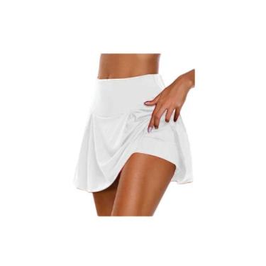 Imagem de Short Saia Plus Size Viscolaycra Do P Ao G6 Fitness - topbrasil , Bran