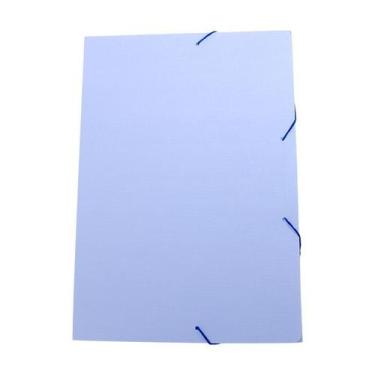 Imagem de Pasta com elástico A4 fina azul pastel SERENA Dello