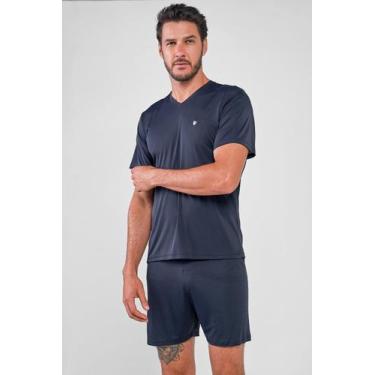 Imagem de Pijama Masculino Liganete Amadeu - Praqnome, Preto, M