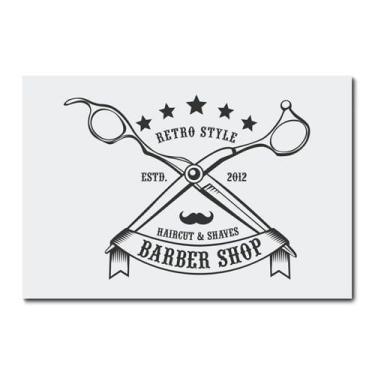 Imagem de Placa Decorativa - Barber Shop - Barbearia - 1774plmk - Allodi