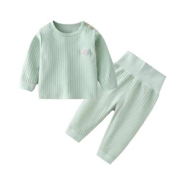 Imagem de Conjuntos De Pijamas Térmicos Em Cores Candy Para Meninos E Meninas, R