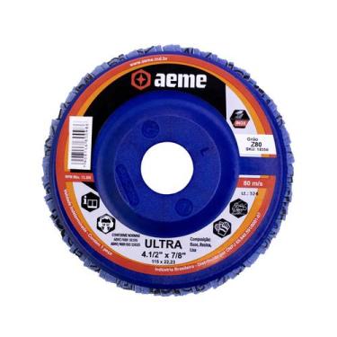 Imagem de Disco Flap Aeme Ultra Nylon Reto Zircônio 4.1/2" (115mm)