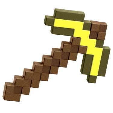 Imagem de Brinquedo Minecraft Picareta De Ouro 35cm - Mattel JCV18