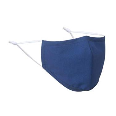 Imagem de Máscara facial Bufferton azul-marinho - adulto