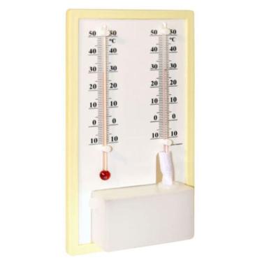 Imagem de Termo-Higrômetro Analógico Bulbo Seco E Úmido 519503000