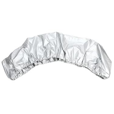 Imagem de Capa de Barco à Prova d'água, Capa de Proteção contra Poeira de Caiaque Prateada Resistente a Rasgos para Uso Externo (#3)