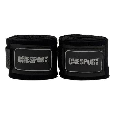 Imagem de 2X Bandagem One Sport De Boxe Muay Thai Elástica Com 2,5 Met
