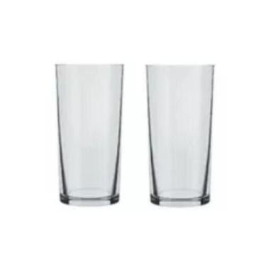 Imagem de Kit 2 Copos Long Drink Cylinder Suco Água Multiuso 300ml - Nadir