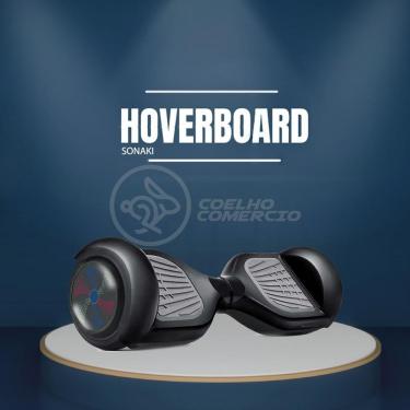 Imagem de Hoverboard Infantil Skate Elétrico Bluetooth - Preto Nº56